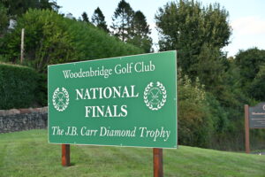 JB Carr Entrance Finals Sign JB Carr Entrance Finals Sign